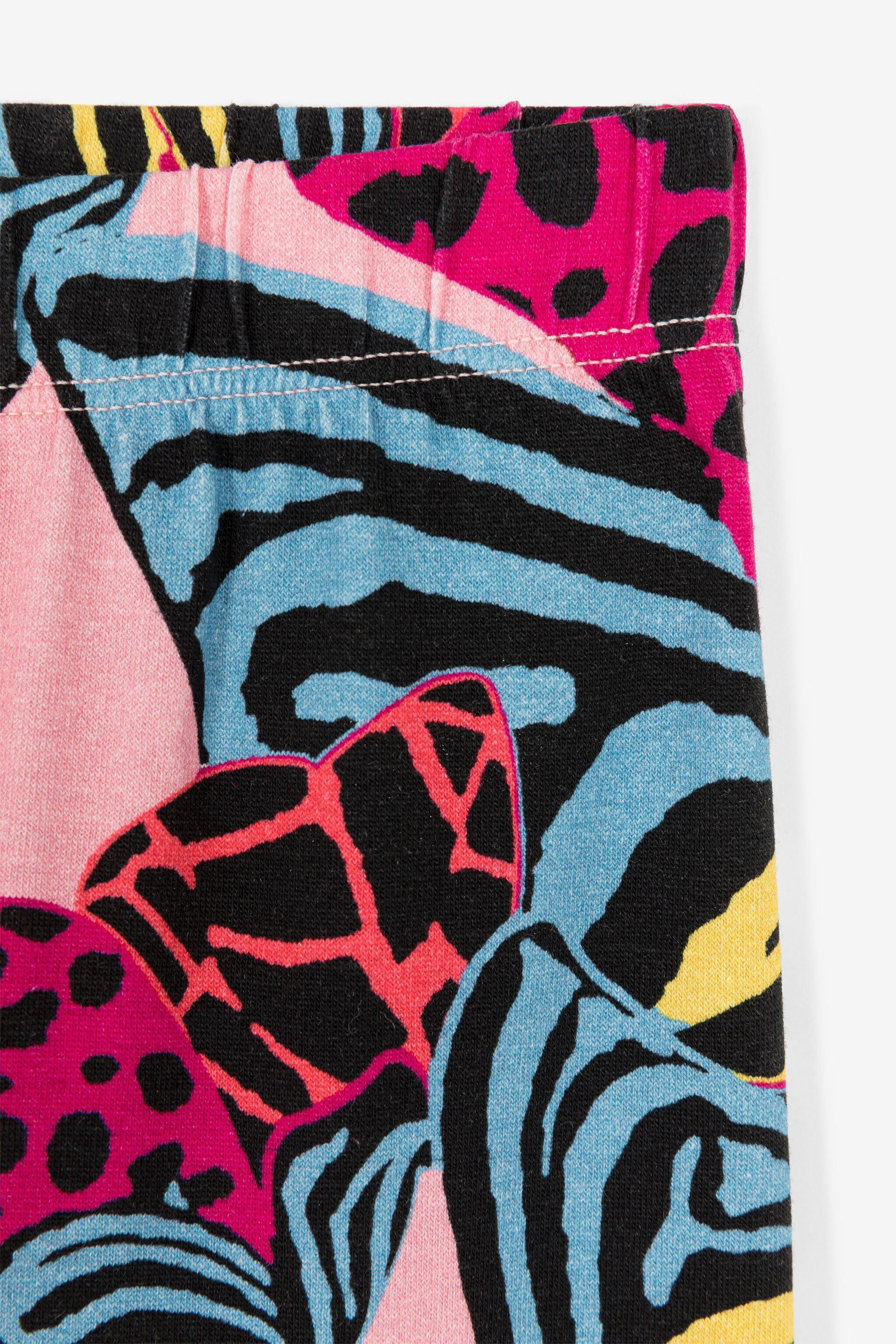JU Butterfly-Print Leggings Fuchsia PJT219-JFE44
