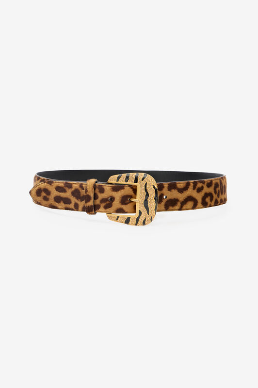 RC Solid Color Belt with Jewel Buckle RC Solid Color Belt with Jewel Buckle Light Brown VKC005-PZA92