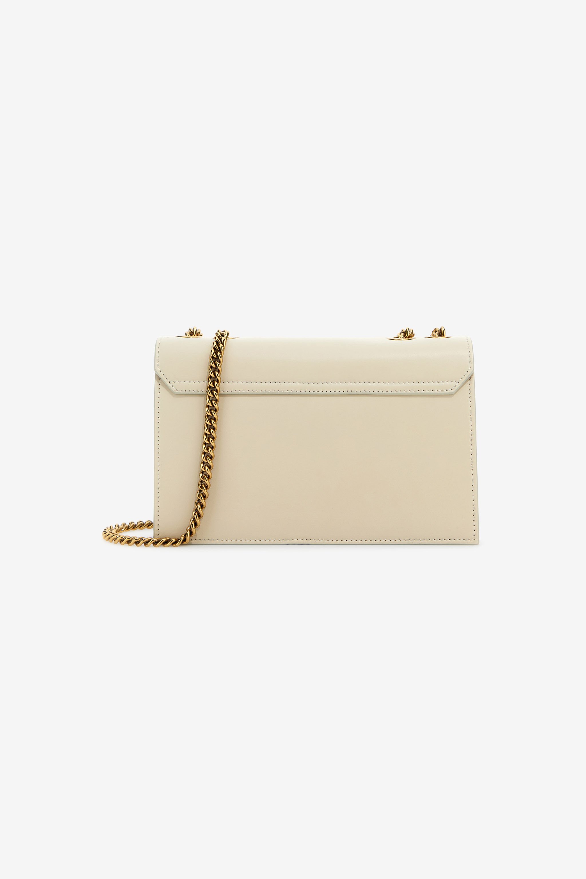 RC Shoulder bag with Monogram Mirror Snake Ivory SKB120-PZ172