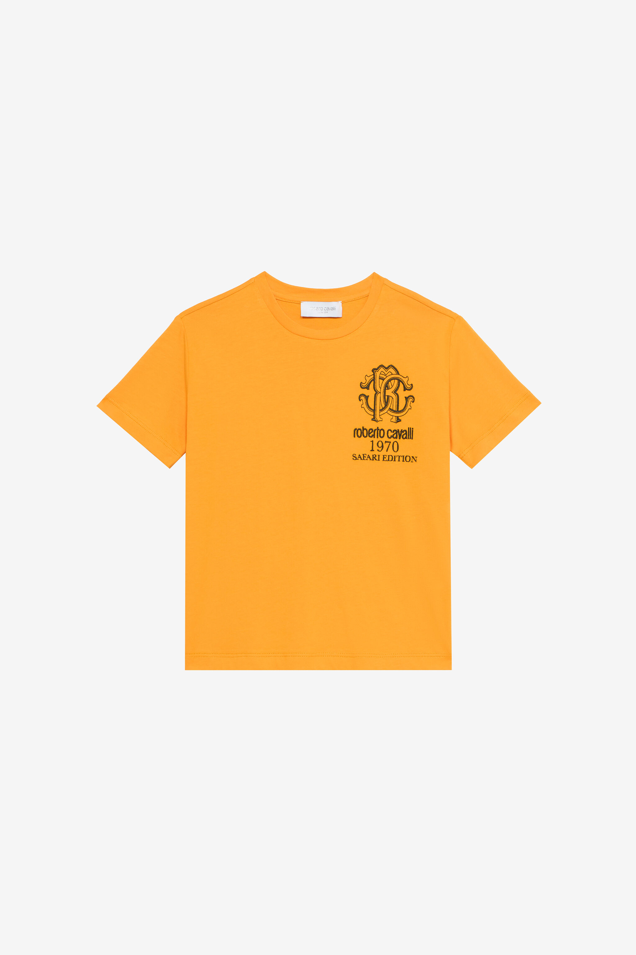 JU T-Shirt Édition Safari Avec Monogramme RC Et Logo Orange UJT60E-JD001