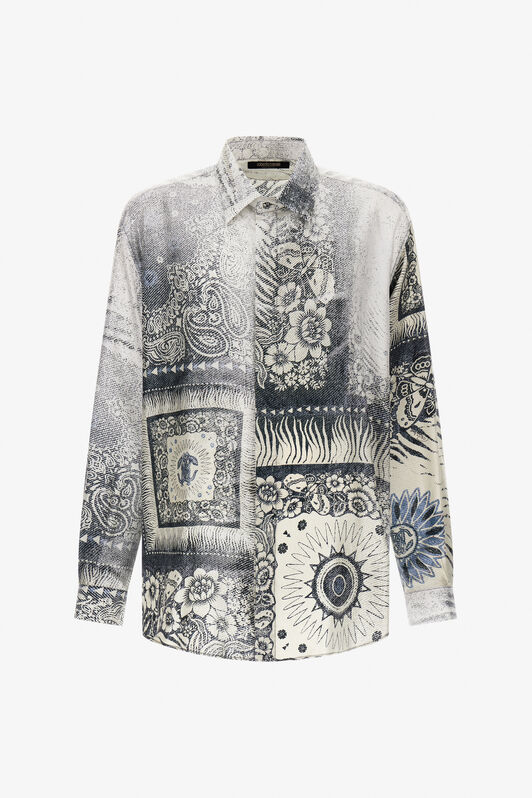 RC Bandana Print Shirt Blue TRT722-4QN11