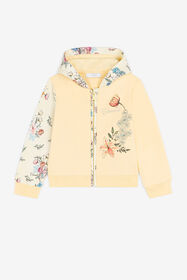 ${brand} Floral-print hoodie ${colorDescription} ${masterID}