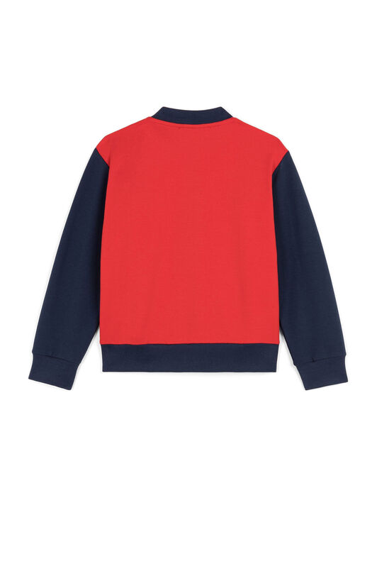 JU Logo-Print Sweatshirt Red KJT957-CF042