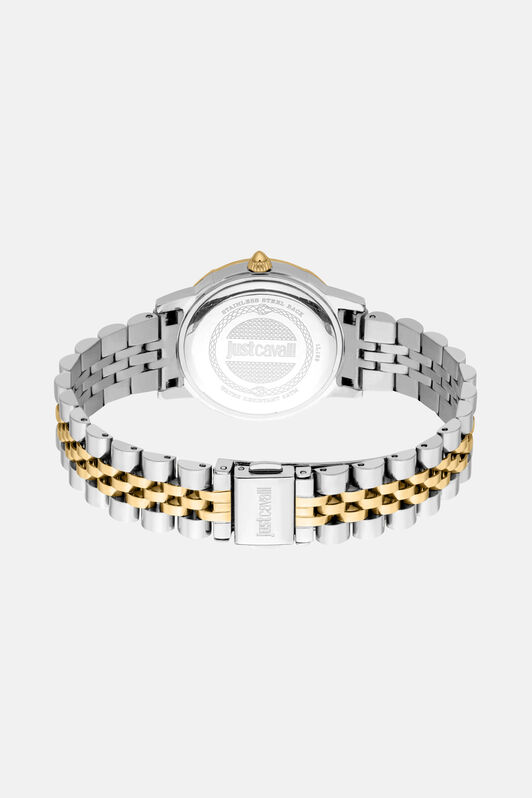 JC Just Cavalli Glam watch Silver/Gold SALT9F-IT309