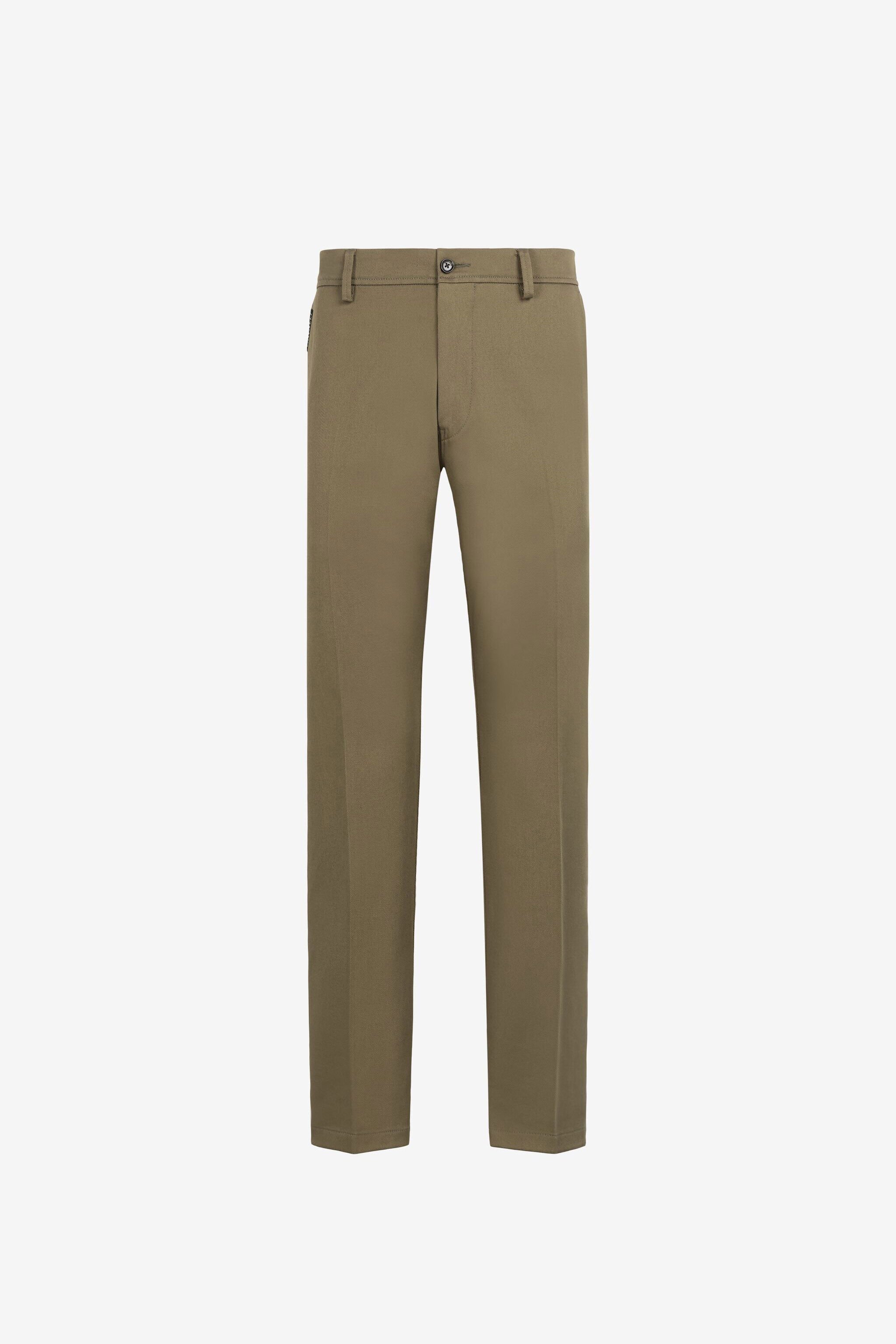 RC Mirror Snake Slim-Fit Trousers LIGHT BROWN PRT200-FN063