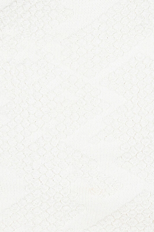 RC Kleid mit Wall Print Weiß UWM101-MH012