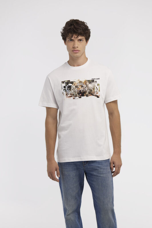 RC T-shirt with Jaguar logo and print RC T-shirt with Jaguar logo and print White NOT60K-JD060