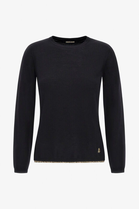 RC Maglia girocollo Nero NOM00A-MQ030