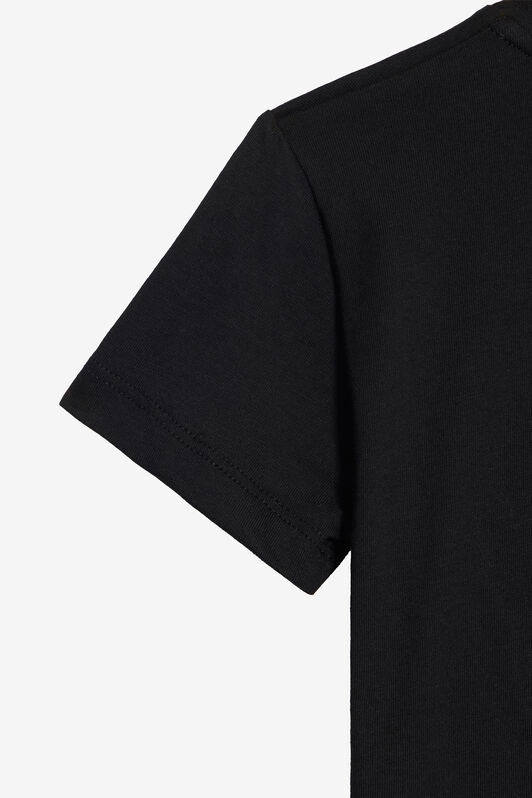 JU T-Shirt Nera Con Stampa Fiore JU T-Shirt Nera Con Stampa Fiore BLACK VJT62F-JD001