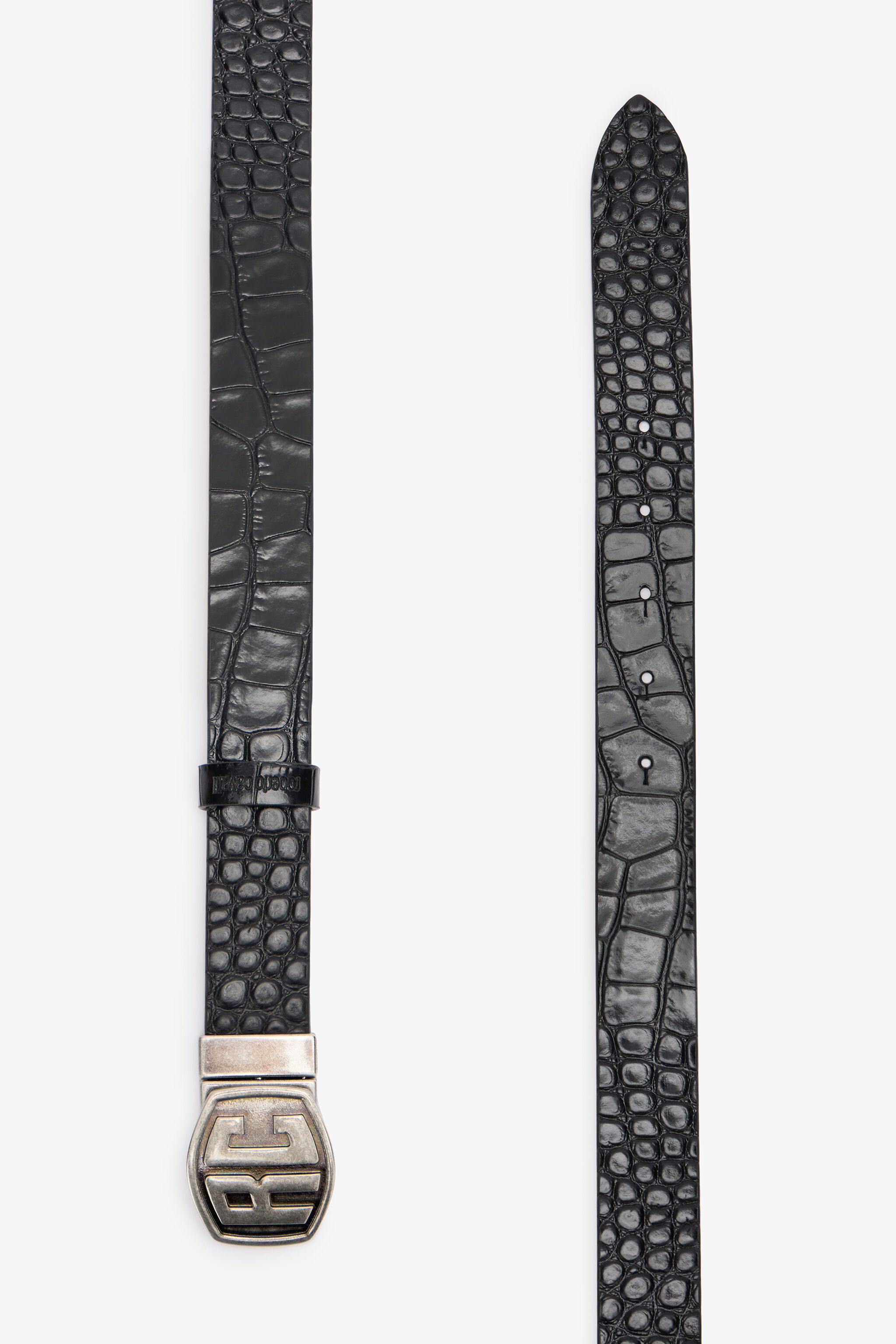 RC Reversible Belt with RC Monogram Black VRC004-PZ425
