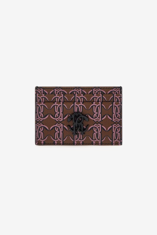 RC Cardholder with Monogram RC Brown SRA003-FT169