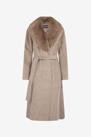${brand} Cappotto Marrone in Lana e Cashmere ${colorDescription} ${masterID}