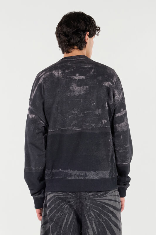 RC Used Dégradé Effect Sweatshirt Black VNT68B-FOP69