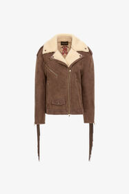 ${brand} Biker Jacket with Fringe ${colorDescription} ${masterID}