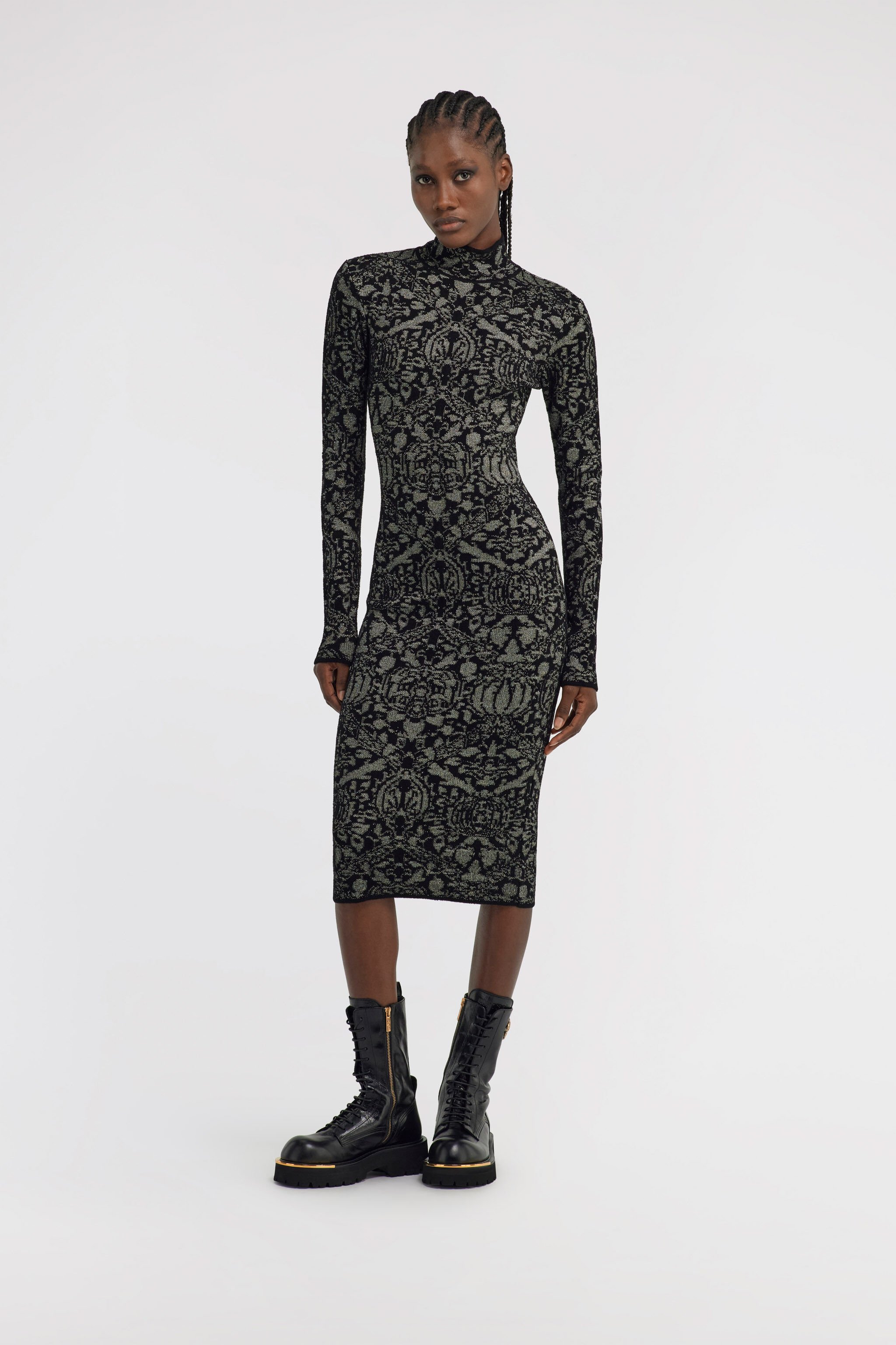 RC Knitwear Dress Black TWM102-MI009