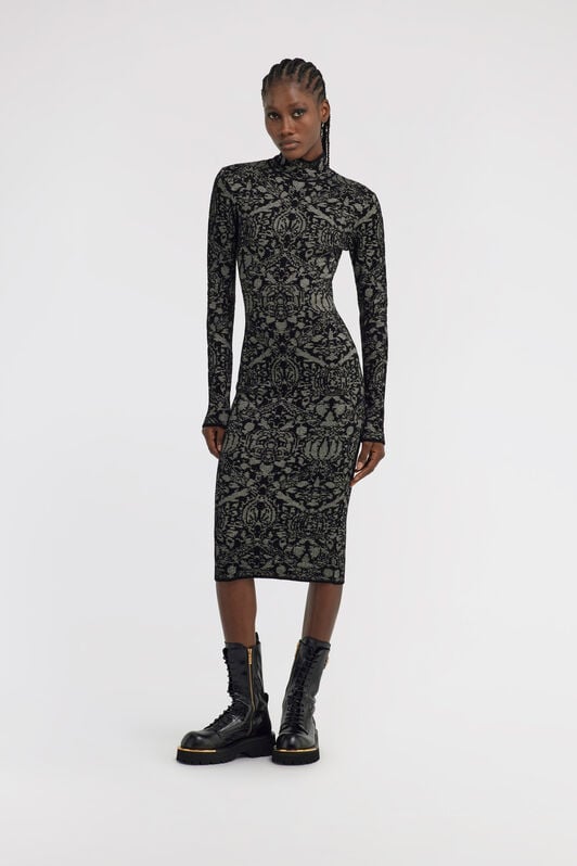 RC Knitwear Dress RC Knitwear Dress Black TWM102-MI009