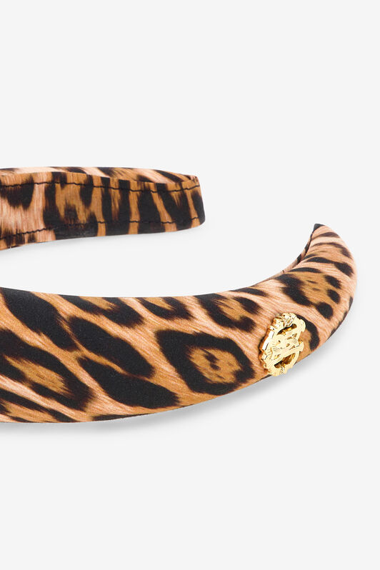 JU Jaguar Skin headband JU Jaguar Skin headband Light brown SJI004-7MF65