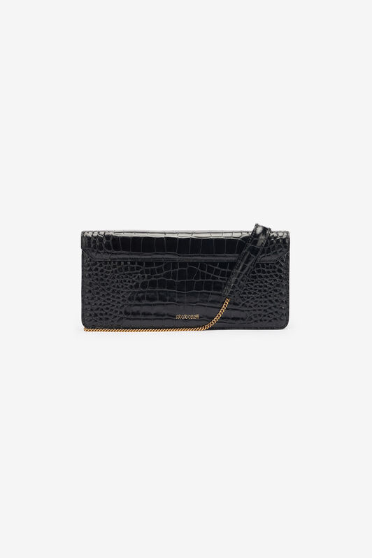 RC Lange Roar Clutch Mit Kroko-Print Schwarz TKB012-PZ975