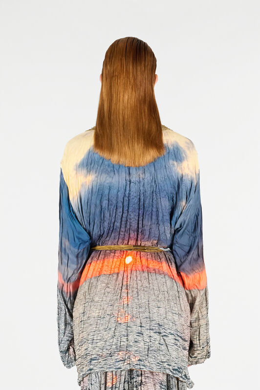 RC Sunrise Print Jacket Blue/Orange UWT400-4QN96