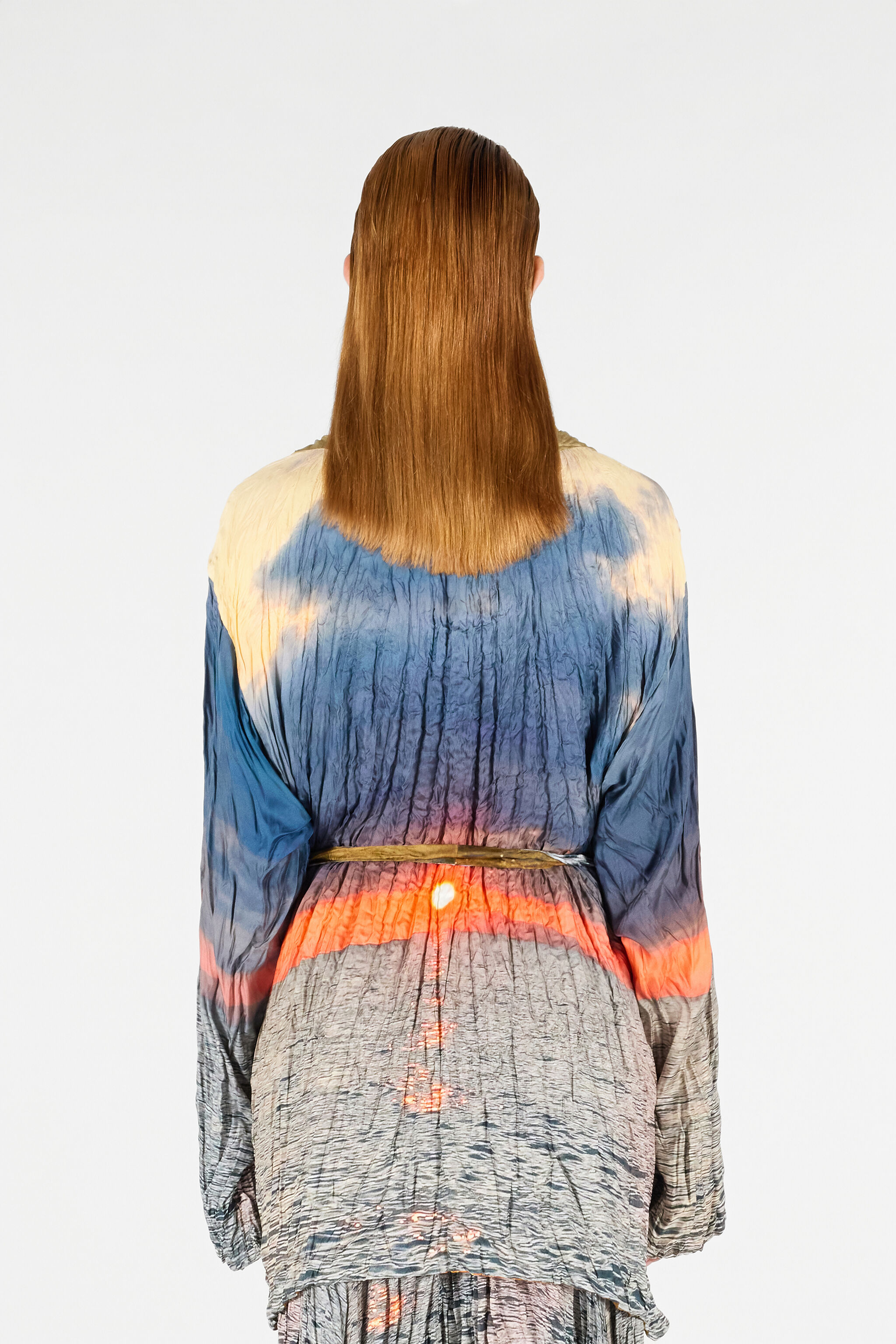 RC Sunrise Print Jacket Blue/Orange UWT400-4QN96