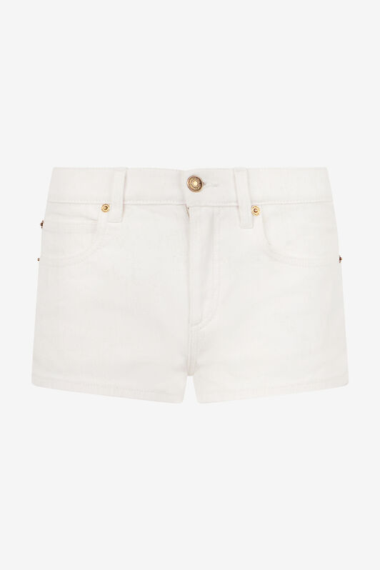 RC Stretch Cotton Denim Shorts RC Stretch Cotton Denim Shorts White VKJ204-DE002