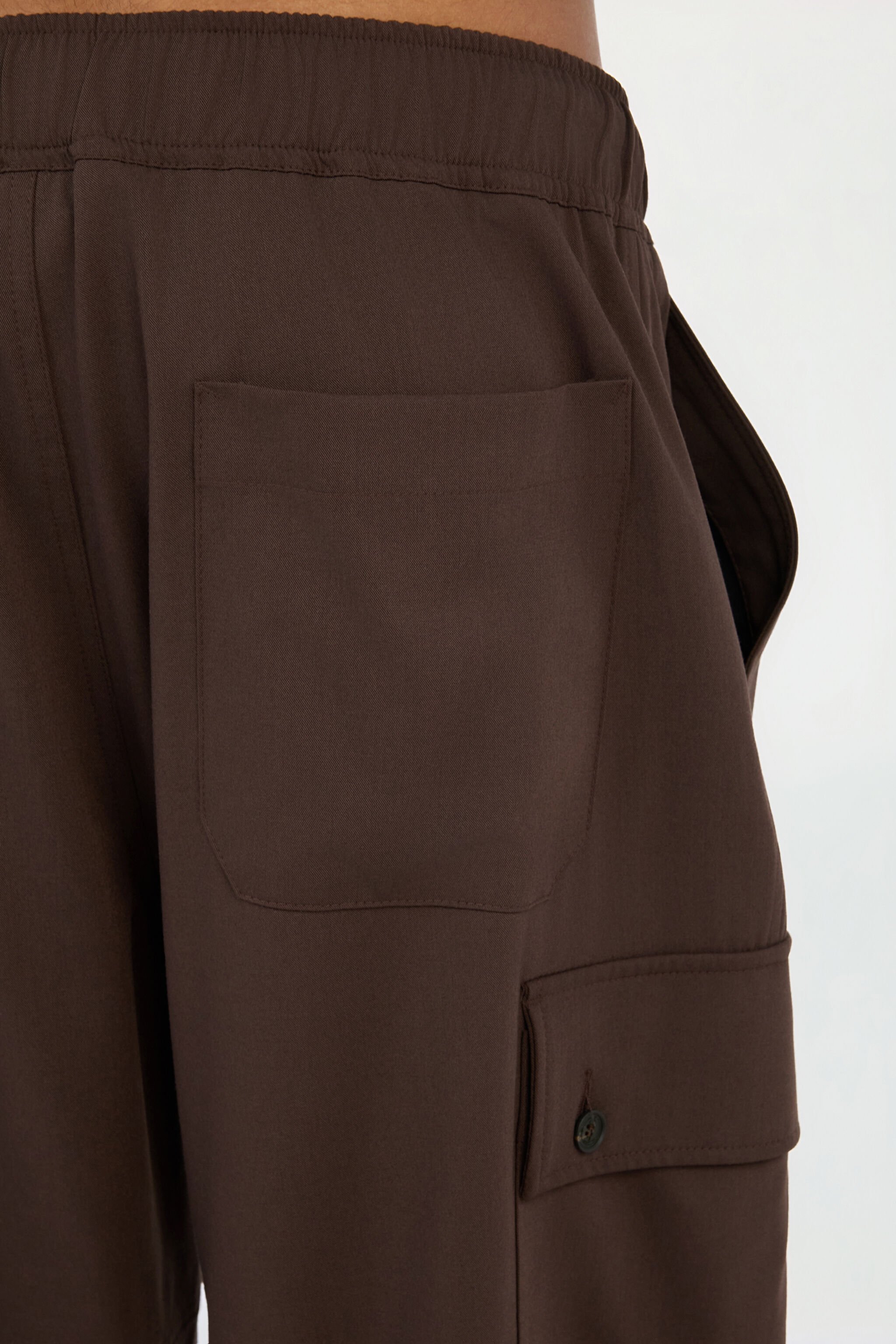 JC Brown Trousers BRUNETTE VFT014-VF014