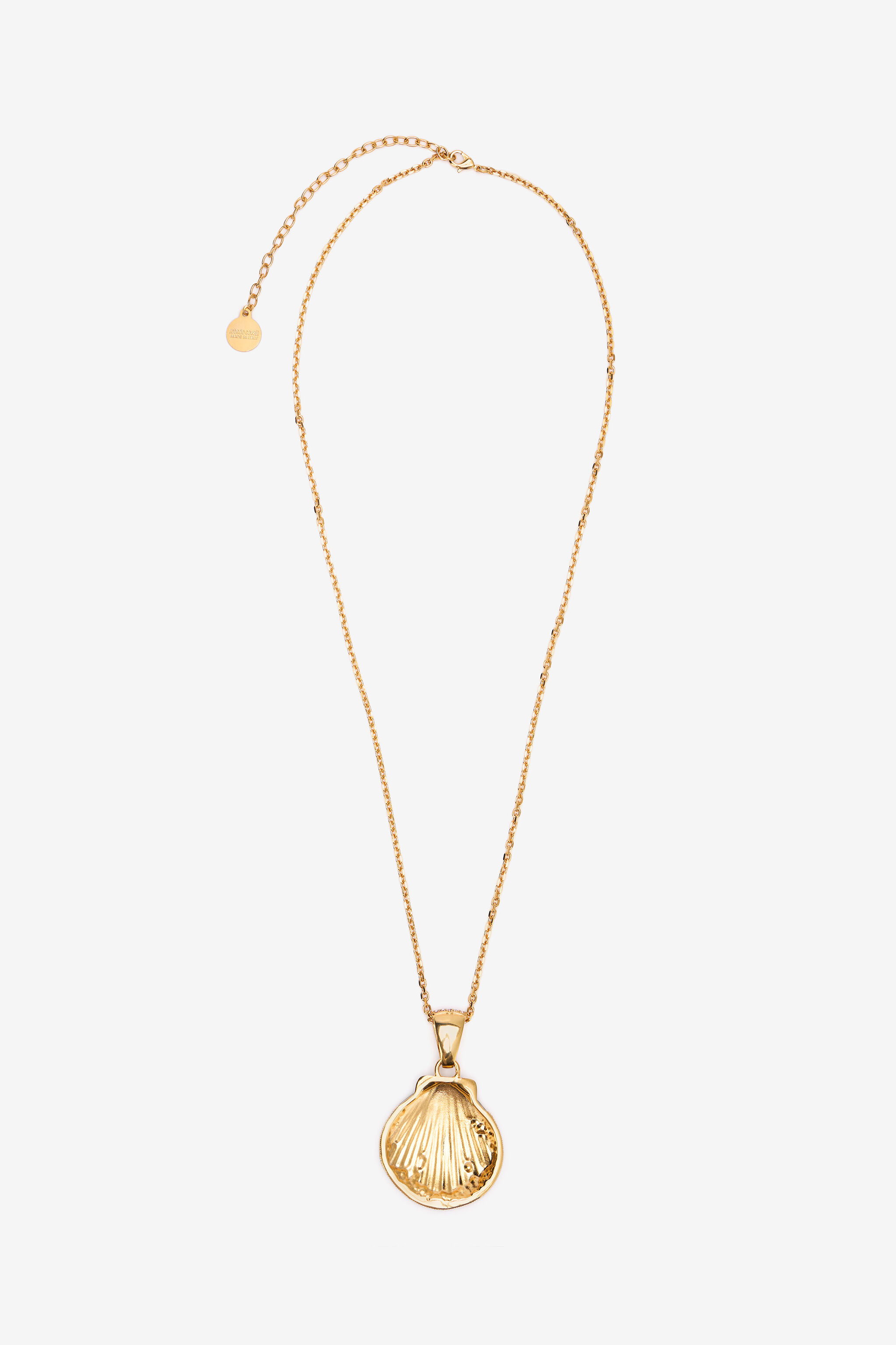RC Necklace With Shell Pendant Gold UWG017-AM072