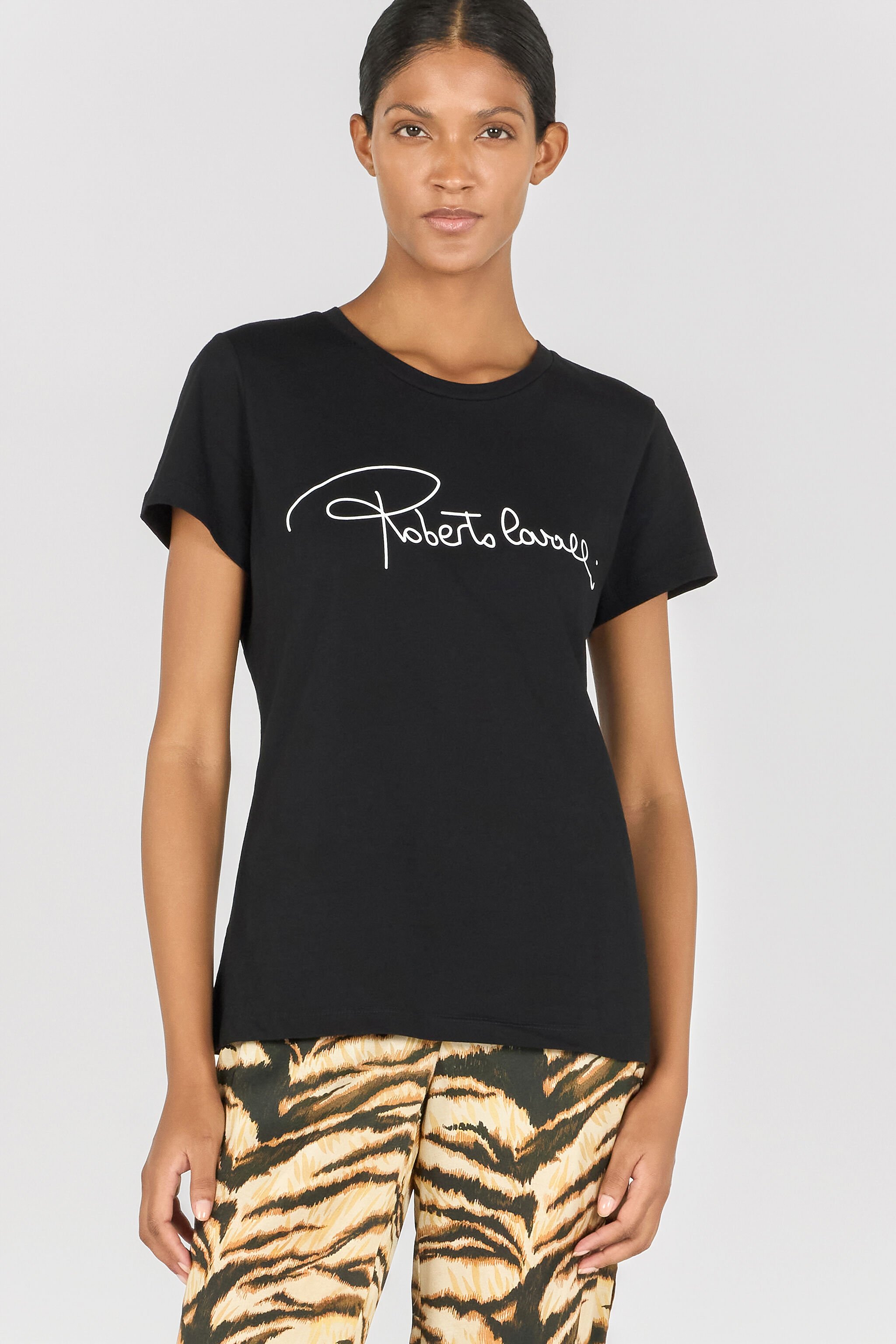 RC T-shirt with lettering Black OOT60A-JD060