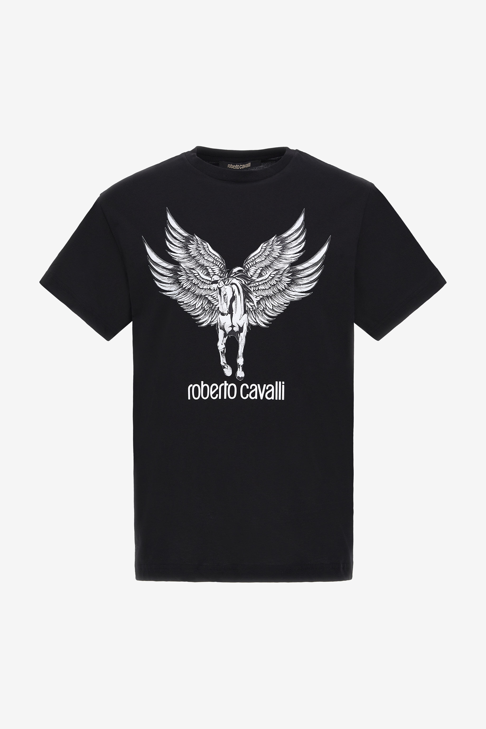 RC T-shirt with Horse logo and print Black NOT60I-JD060