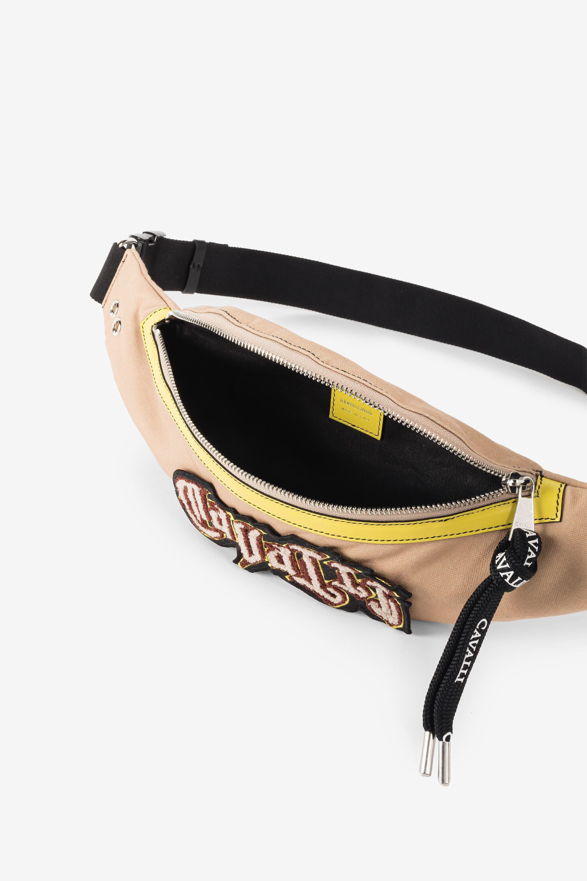 RC Logo-Appliqué Belt Bag Light Brown QRB005-AC007