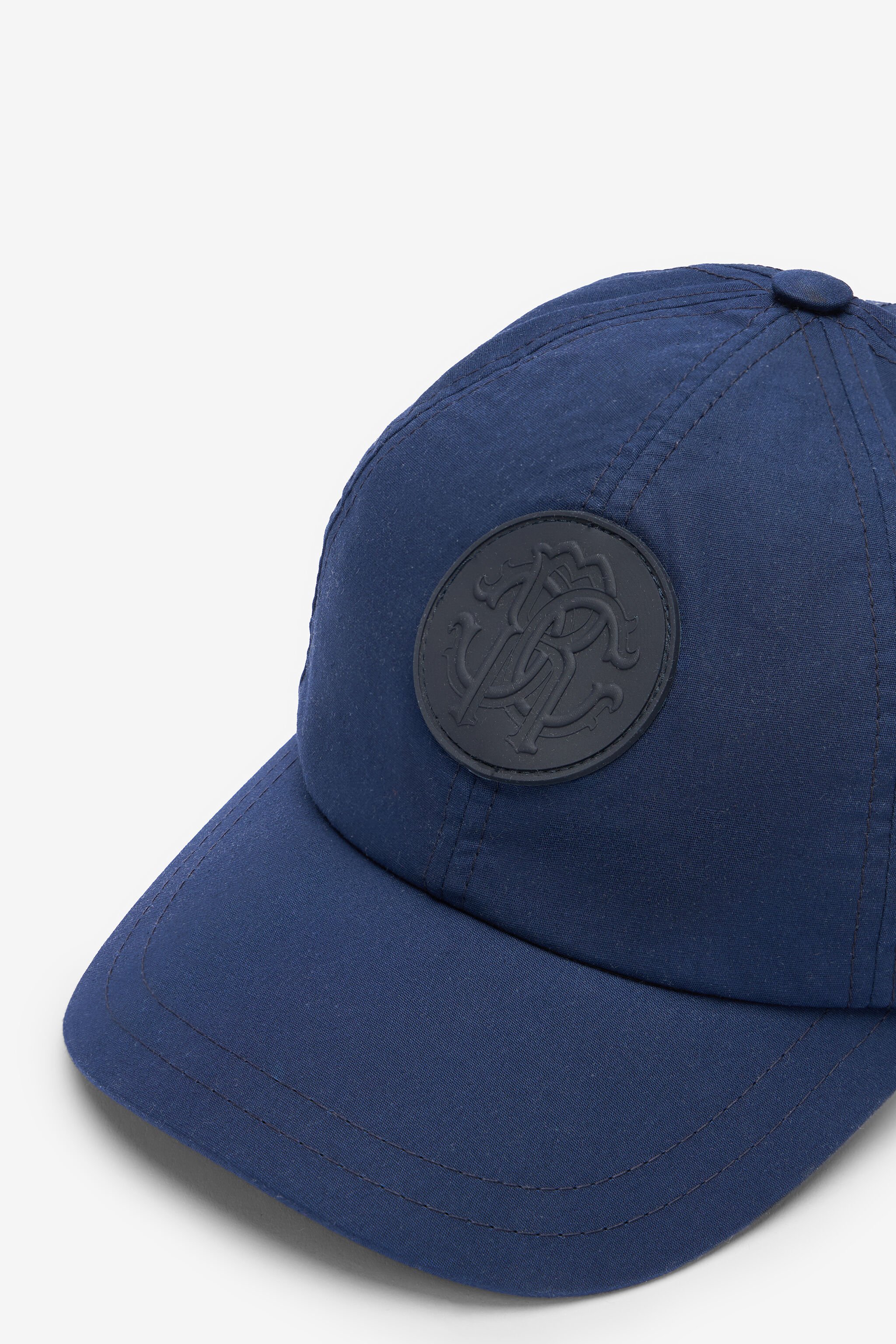 JU Cappellino Da Baseball Con Monogram RC Blu scuro UJZ00B-CH008