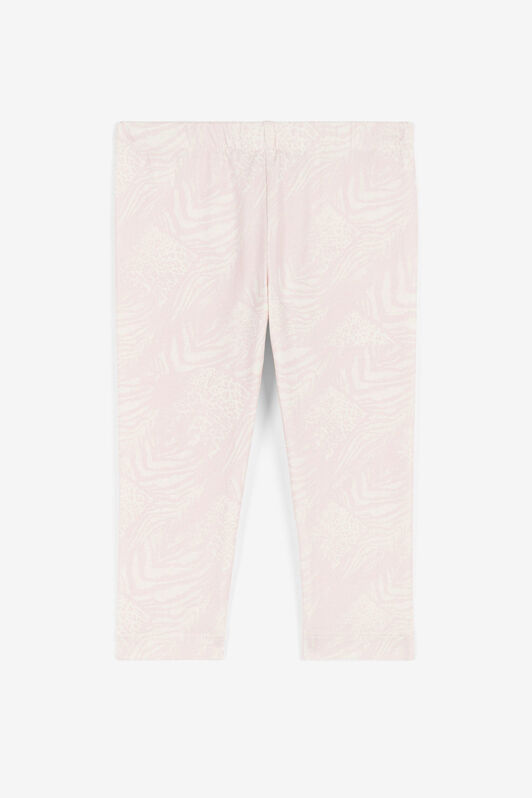 JU Animalier Patchwork-Print Leggings Pink OJT214-ISA2J