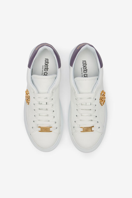 RC RC Monogram Sneakers RC RC Monogram Sneakers White/purple KOS00E-PNO01
