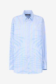 ${brand} Striped Shirt With Zebra Pattern ${colorDescription} ${masterID}