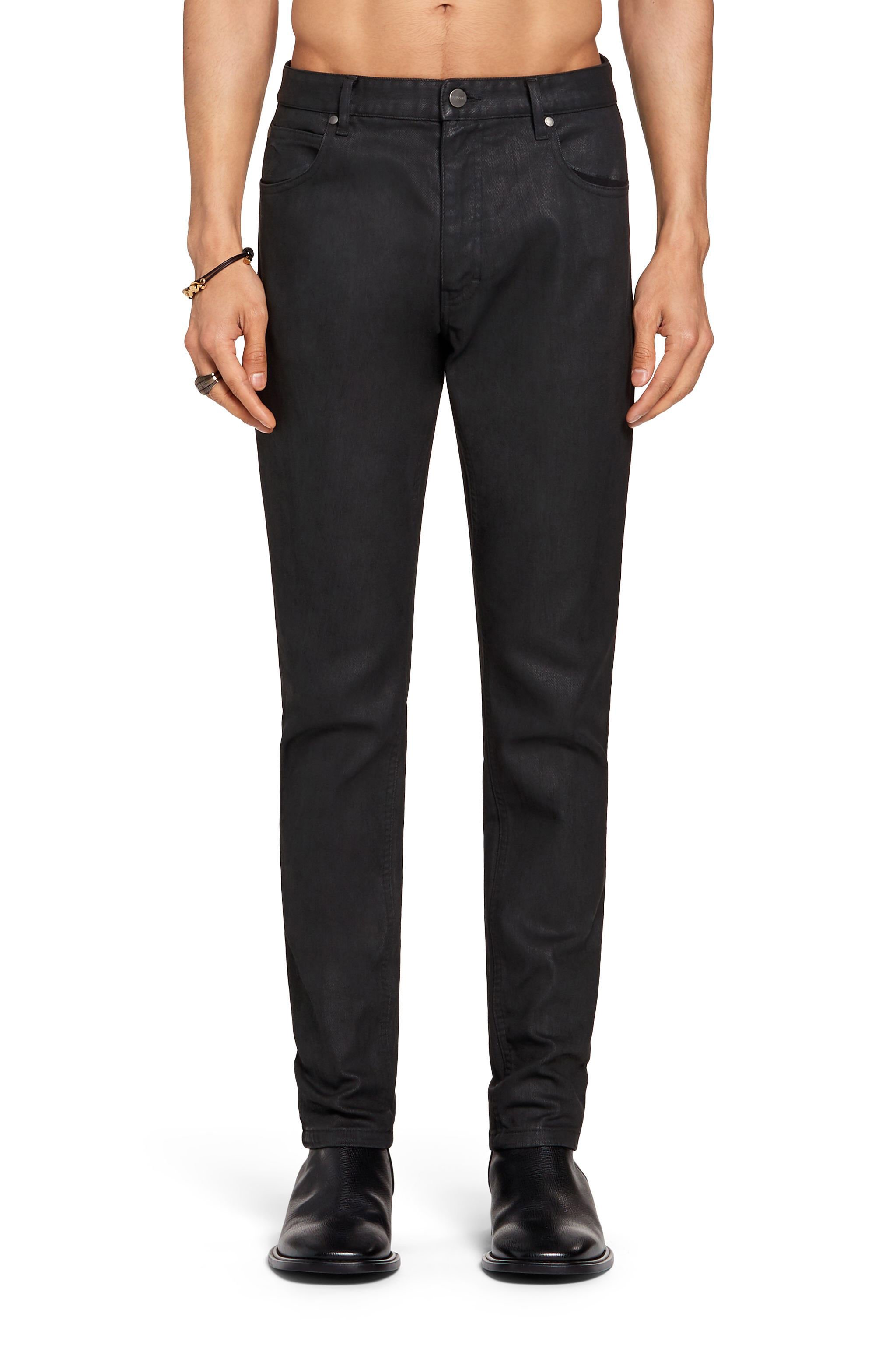 RC Jean ultra-slim enduit Noir LNJ245-DN002