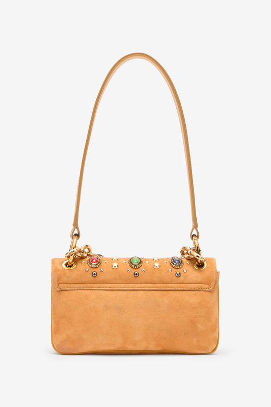RC Small Bag with Stones and Chain RC Small Bag with Stones and Chain Yellow VKB017-PC003