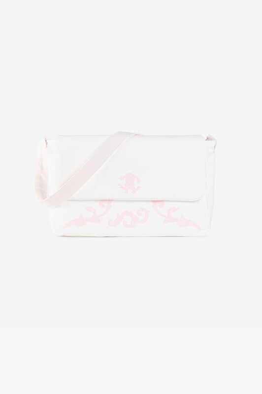 JU Bolso cambiador con estampado Monograma RC JU Bolso cambiador con estampado Monograma RC MILKY WHITE QJB004-JV025