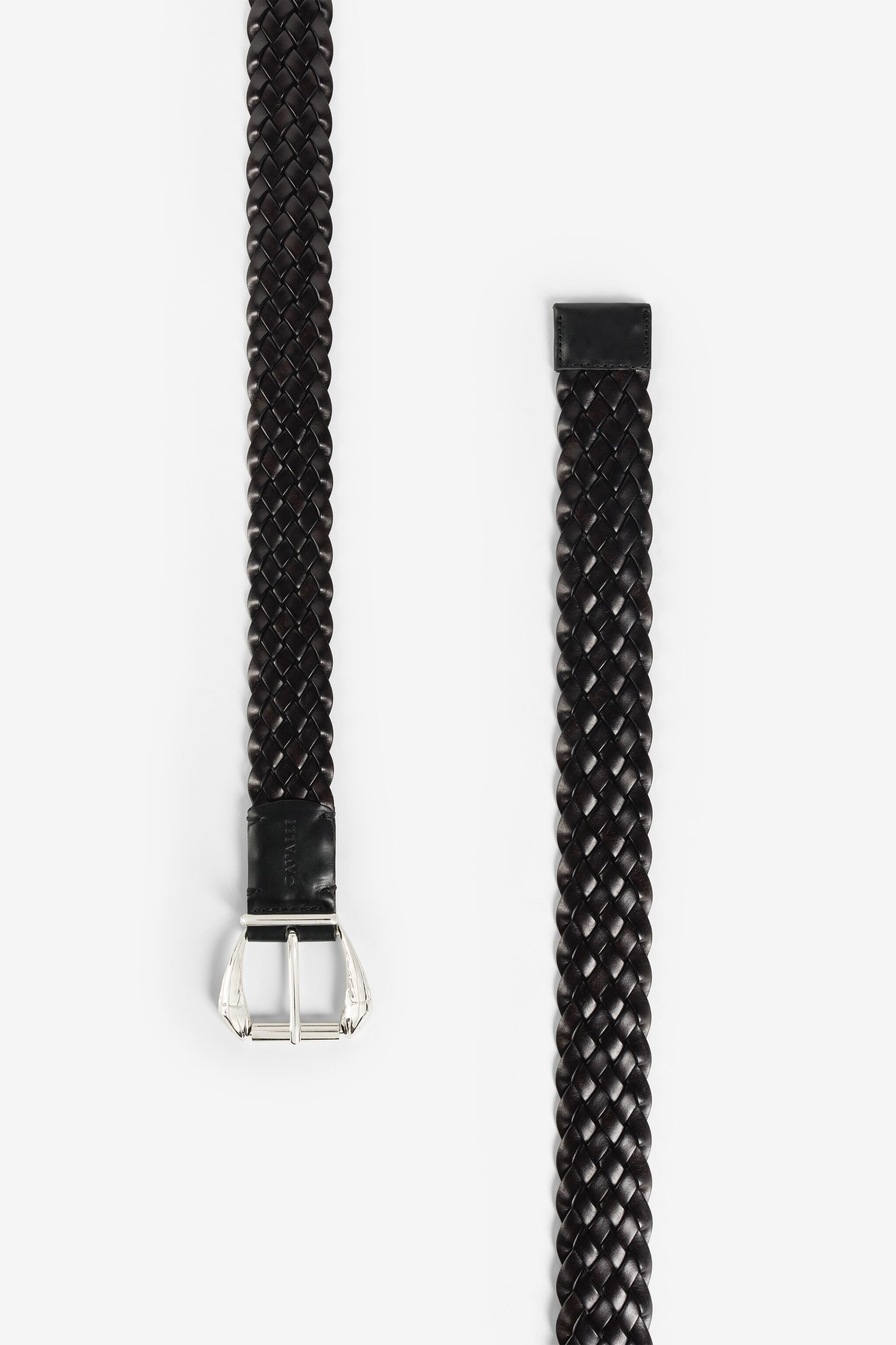 RC Logo-buckle belt Black QRC002-PZ132