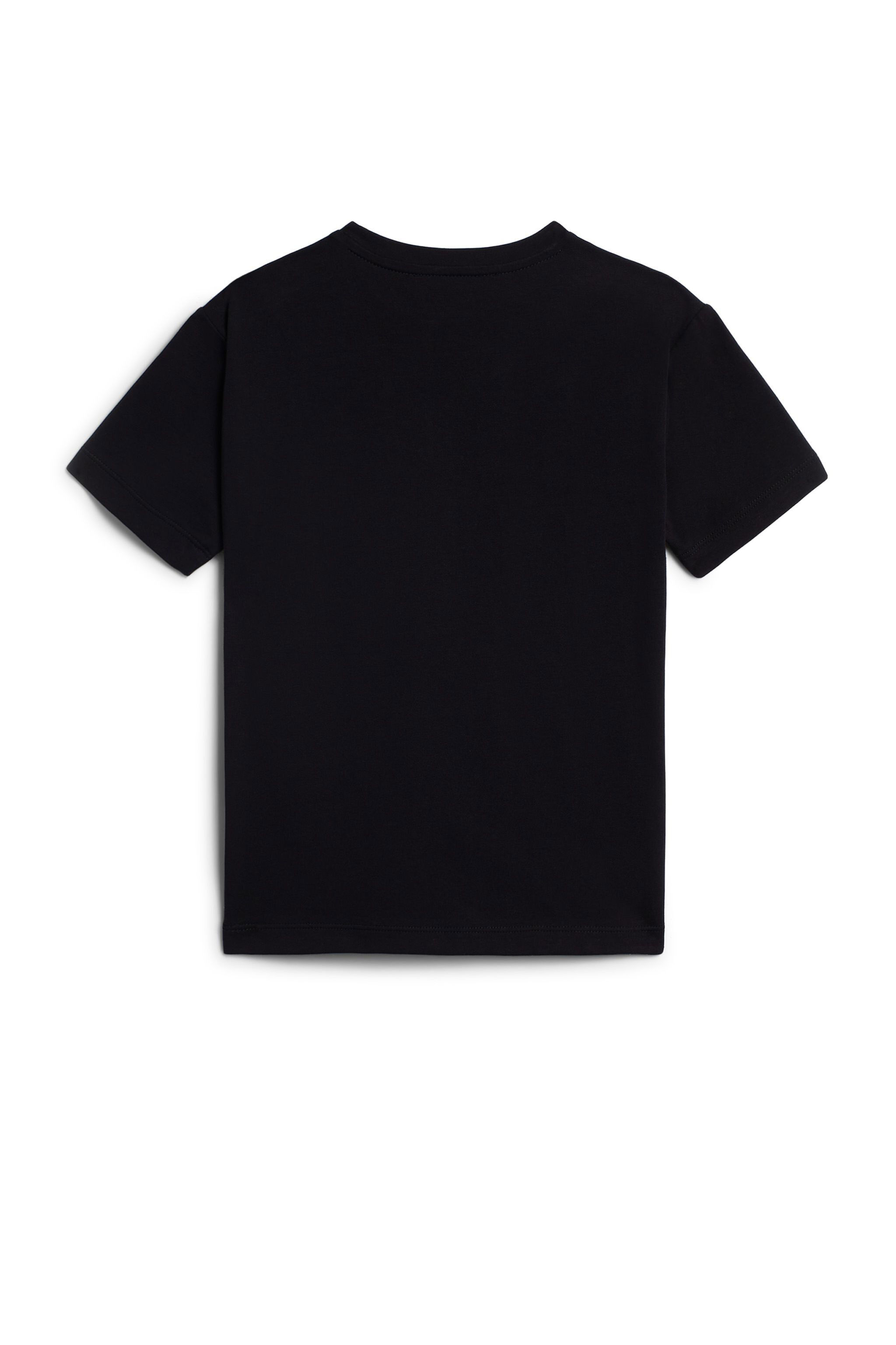 JU Black Tiger print T-shirt BLACK IJT674-JV025