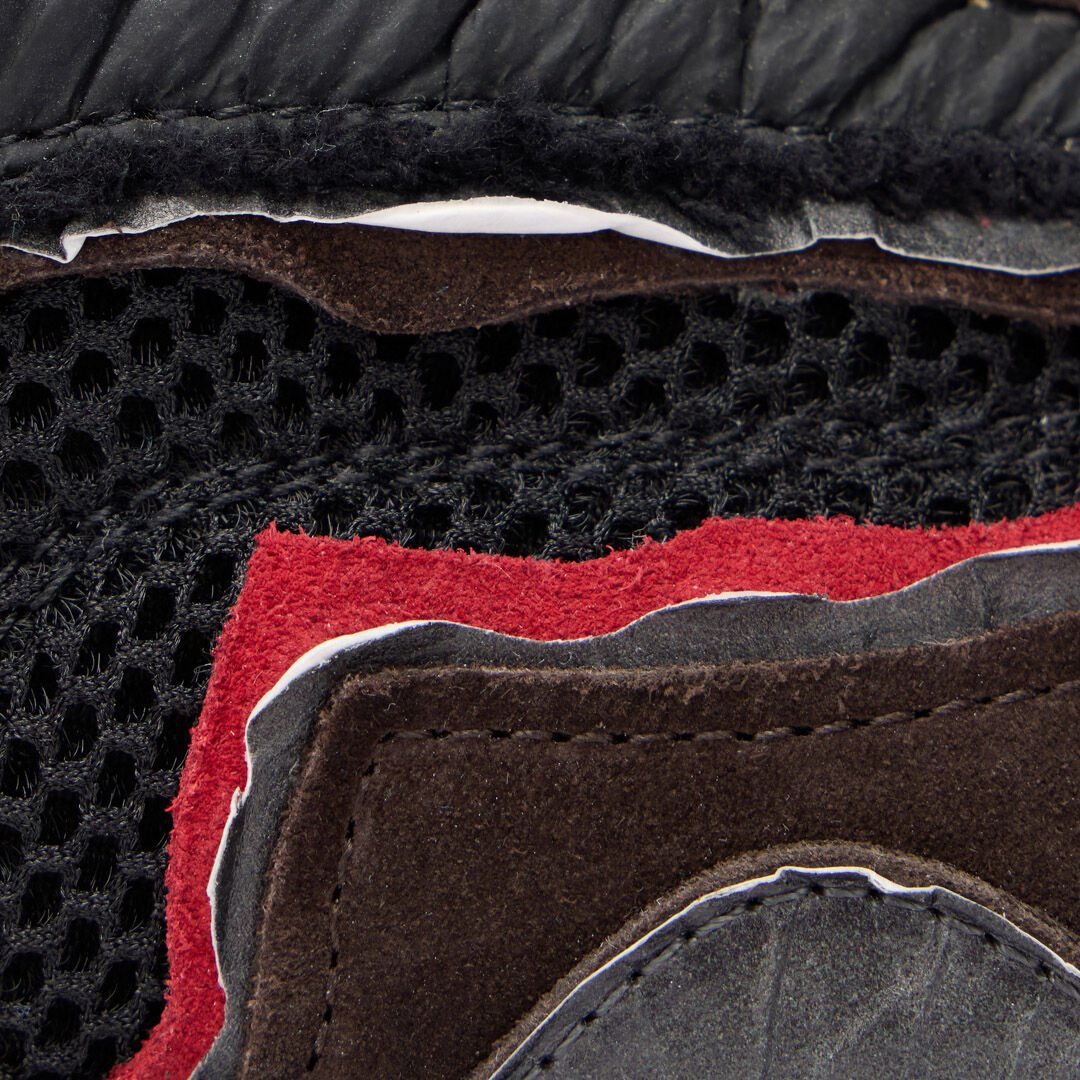 RC Pompei Sneakers NERO/ROSSO VQS200-PZS69