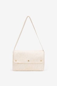 JU Elfenbeinfarbene Baumwolltasche Für Babyzubehör IVORY WJB003-1ER11