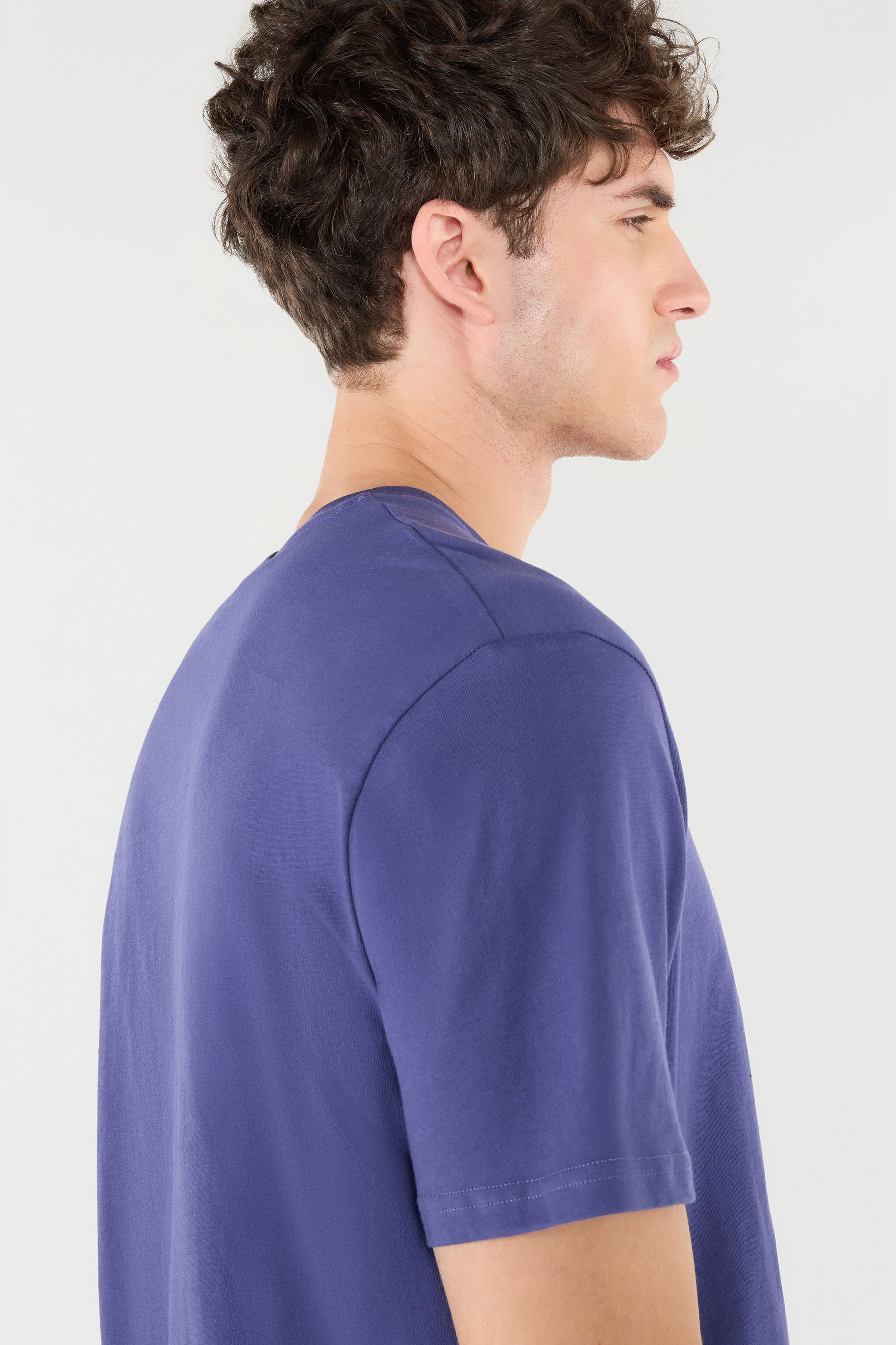 RC T-Shirt Con Fulmine E Giaguaro Navy POT60B-JD060