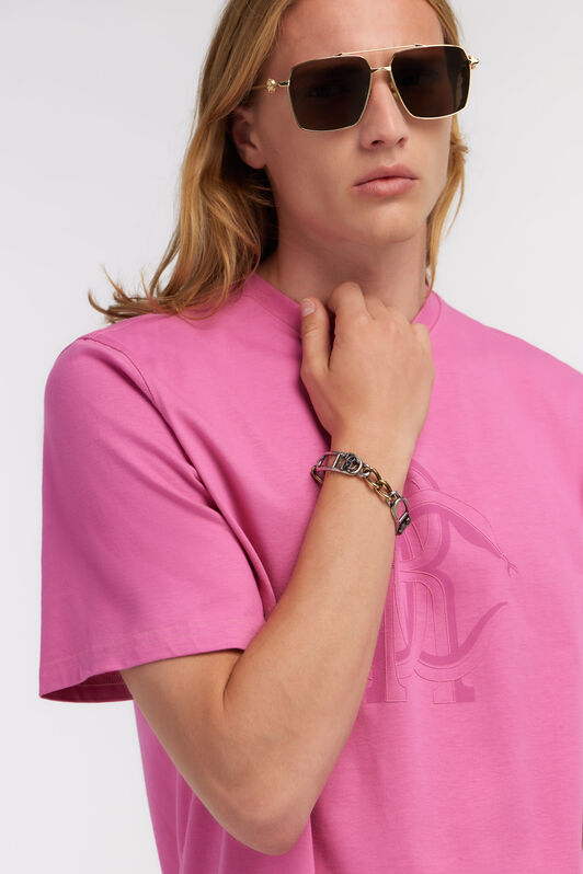 RC Bracelet with Monogram RC Plata/Oro SRG006-AM258