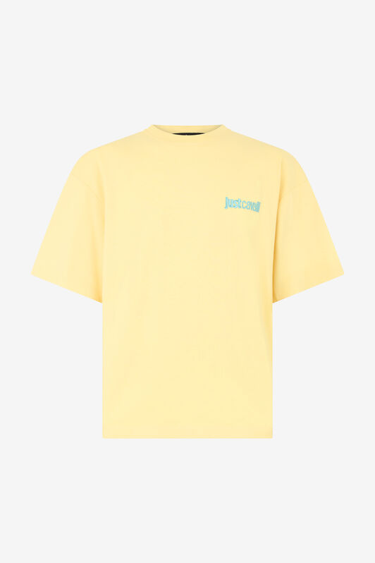 JC T-Shirt Jaune Avec Logo POP CORN WFT069-WF099