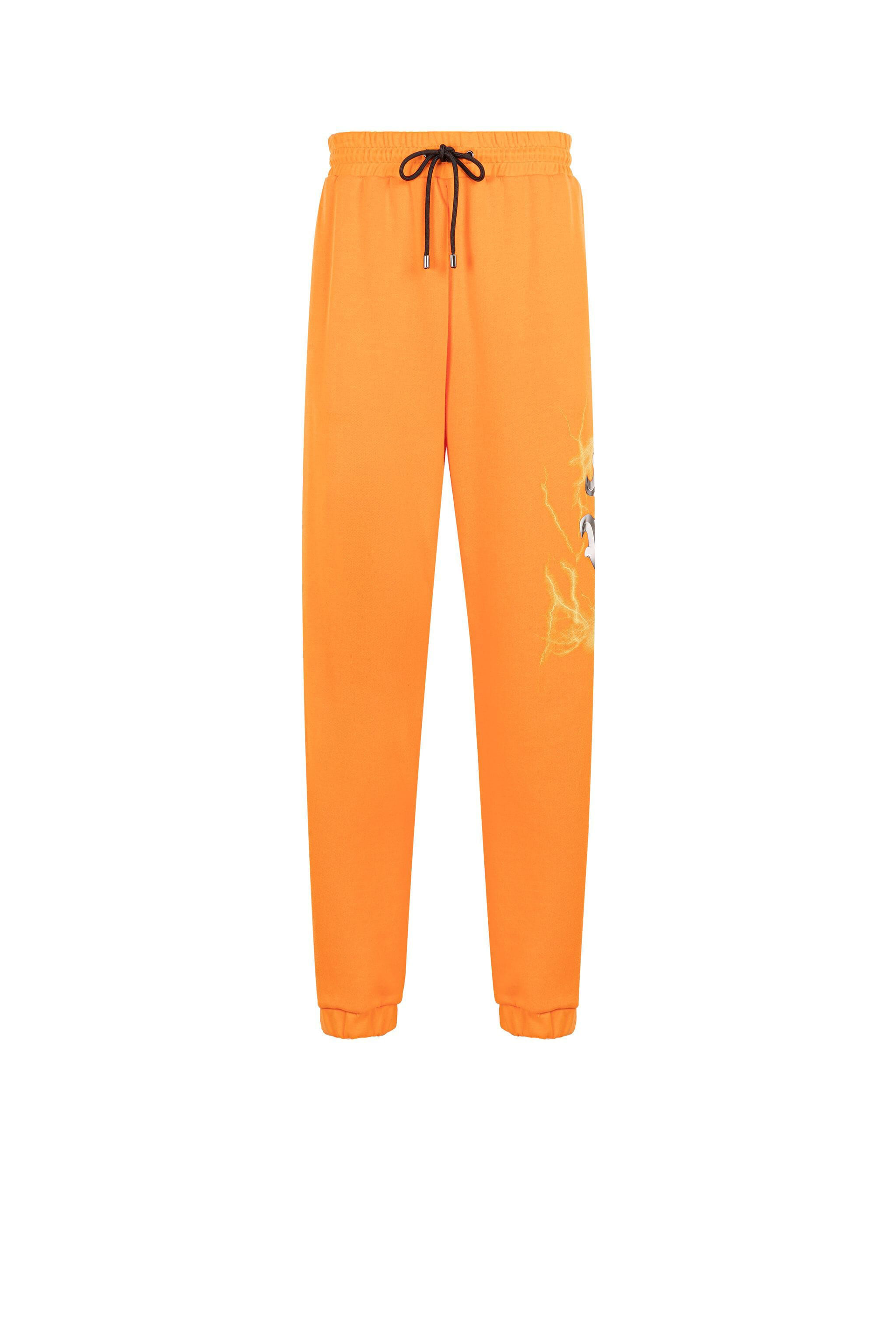 RC RC Monogram Lightning-Print Sweatpants Arancione IS7210-CF050