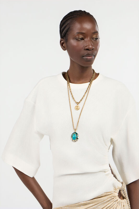 RC Ray Of Sea Print Necklace RAY OF SEA/BLUE VKG002-AM021