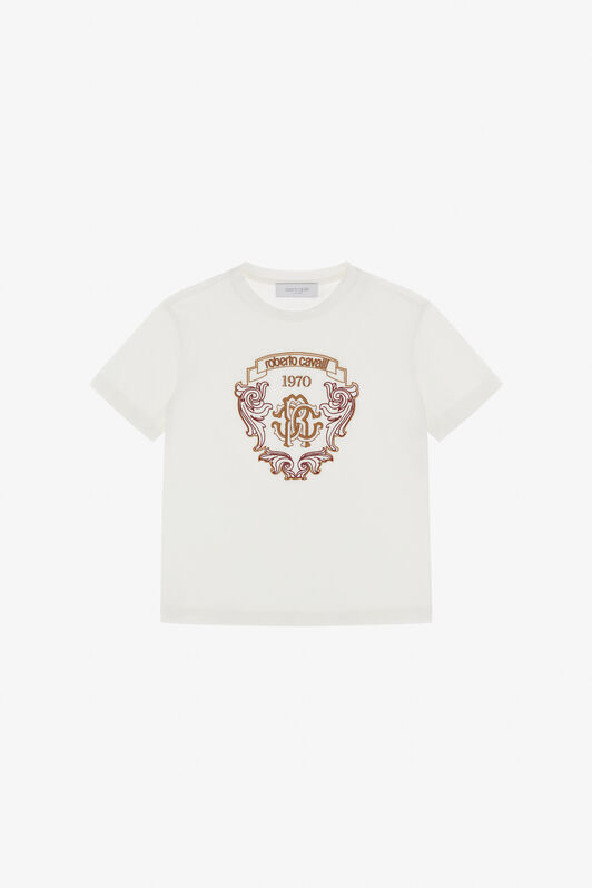JU RC Logo T-shirt White TJT60O-JD001