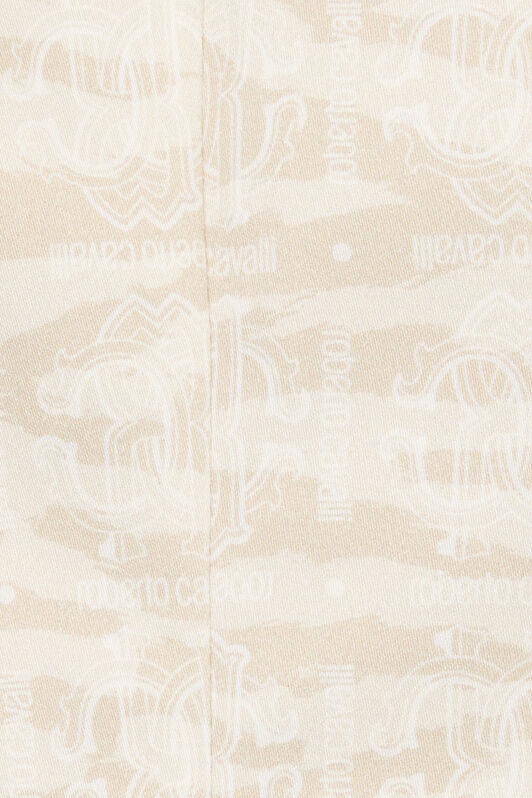JU Giacca Con Stampa Tiger Skin Avorio UJT40E-6SO44