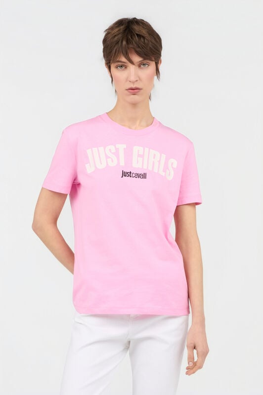 JC Graphic Print T-Shirt CARNATION WFT226-WF608