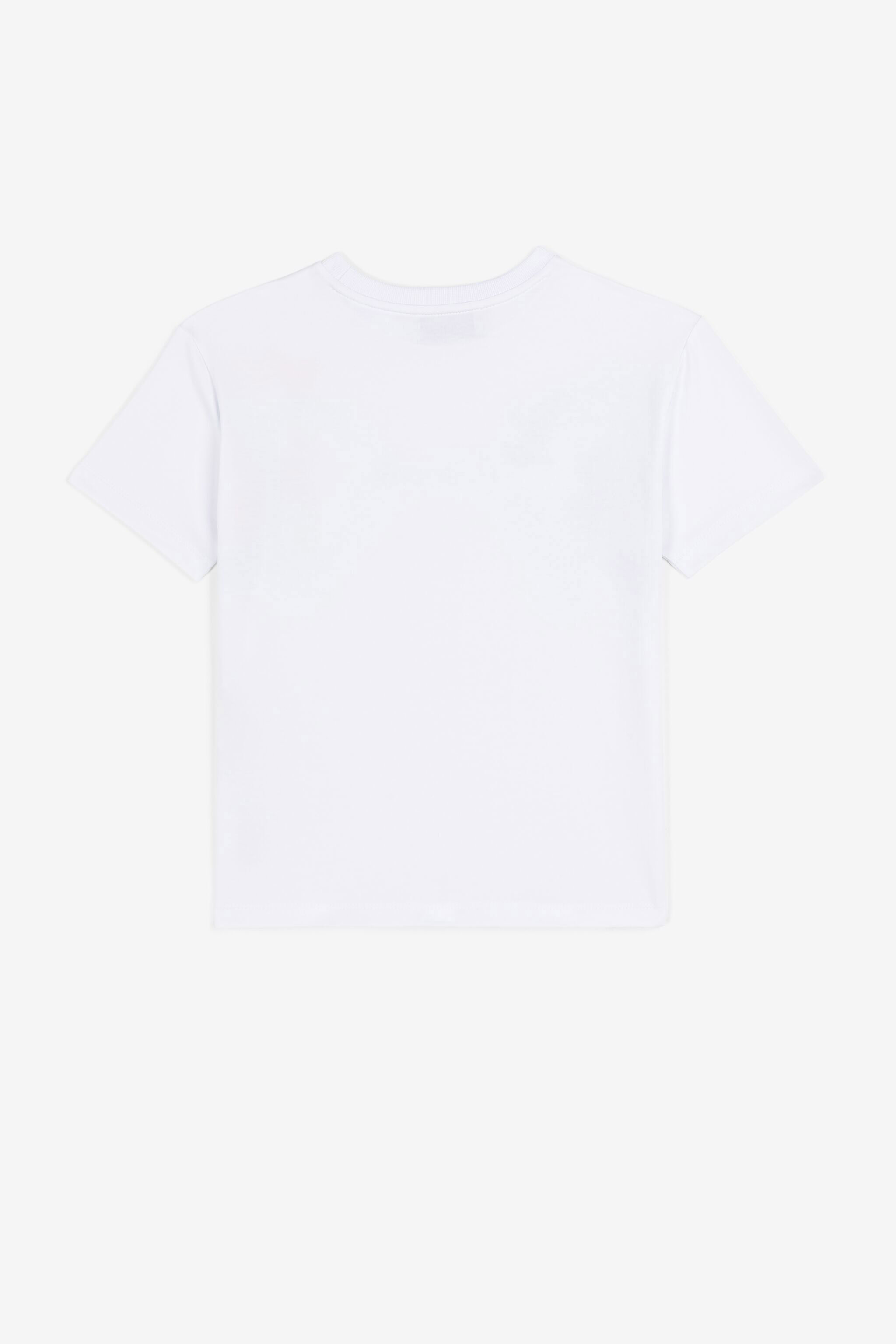 JU Logo-print short-sleeve T-shirt White QJT681-JV025